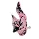 Baby Pink Fox Face Distressed Iron Cabinet Knobs
